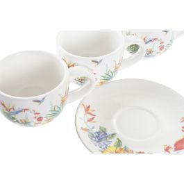 Cafe Tropical DKD Home Decor Multicolor 18 x 20 x 20 cm Set de 6 Cafe Tropical DKD Home Decor Multicolor 18 x 20 x 20 cm Set de 6