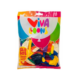 Vivalloons - Globo 100% Latex Biodegradable, Surtido Especial de Colores, Bolsa de 250 gr Precio: 2.50000036. SKU: B17RQ6PMSC