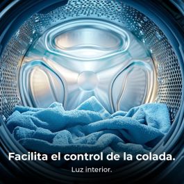 Lavadora Cecotec 10950 Autodose Inverter 3D Titanium A 1400 rpm 10 kg