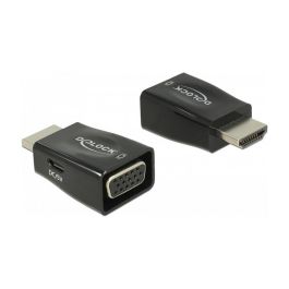 DELOCK 65902 Adaptador HDMI-A Macho a VGA Hembra Negro, Resolución 1920x1200 Pixeles Precio: 25.4999998. SKU: S0227892
