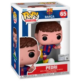 Funko POP Figura F.C. Barcelona Pedri Vinilo 9 cm Caja Regalo