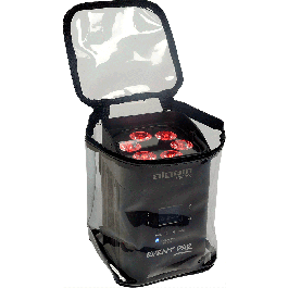 Algamlight Funda Impermeable Transparente para "Par Led" compatible con Event Par y Event Par Mini (130x130x210 mm)