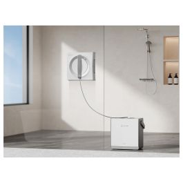 ECOVACS Winbot W2 PRO OMNI - Robot limpiacristales automático, Universal, Succión, Blanco, 110 min autonomía