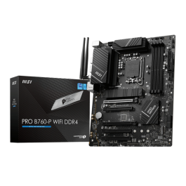MSI PRO B760-P WiFi DDR4 Placa Base, Intel LGA 1700, DDR4, WiFi 6E, Micro ATX - 911-7D98-001 Precio: 135.49999991. SKU: S7820227