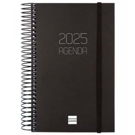Finocam Agenda Anual Opaque Espiral E5-117x181 mm 1Dp Negro 2025 Precio: 10.50000006. SKU: B1992THFBY