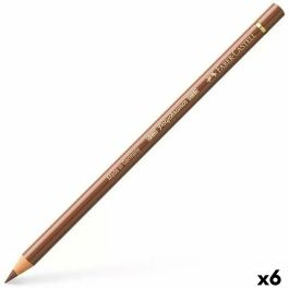Lápices de colores Faber-Castell Polychromos Marrón 6 Piezas Precio: 10.50000006. SKU: S8421515
