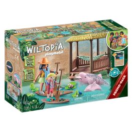 Playmobil 71143 Wiltopia Tour Remo Delfines de Río Set de Juego Flotante con 2 Tablas SUP, Caseta y Tarjeta Animal +4 Años Precio: 22.49999961. SKU: S7186099