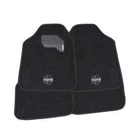 Set Completo 4 Piezas Alfombras Momo 015 Universales Negro-Blanco MOMLCM015BW Precio: 24.50000014. SKU: B1DHJ46785
