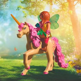 PLAYMOBIL Hadas De Excursión 72067 - Set de Juego con Unicornios, Animales del Bosque y Figuras de Hadas para Niños +4 Años