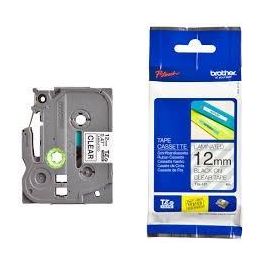 Brother TZe131 Cinta Rotuladora Laminada, Texto Negro sobre Transparente, 12 mm x 8 m Precio: 13.78999974. SKU: S8402414