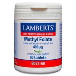 LAMBERTS Methyl Folate 400µg (Ácido Fólico) 60 Comprimidos. Suplemento para Absorción Óptima y Procesos de Metilación Precio: 18.5000002. SKU: B18MHM8XS9