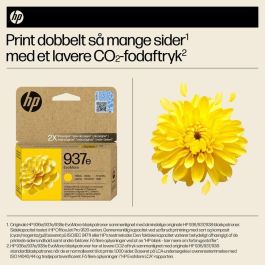 HP Cartucho Tinta Original 937e Amarillo Alto Rendimiento (XL) EvoMore
