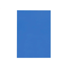 Liderpapel Tapa encuadernacion polipropileno A4 0.5 mm Azul translucido paquete de 100 unidades