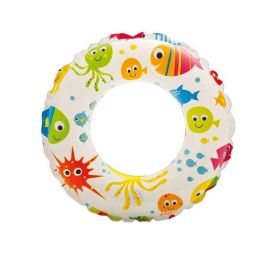 Intex Flotador Hinchable Estampados Animados 51cm de Diámetro para Niños de 3 a 6 Años en PVC - Modelos Surtidos