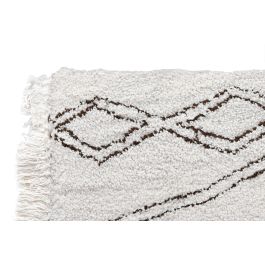 DKD Home Decor Alfombra Etnik 23 Boho Beige Negro 100 x 3 x 175 cm