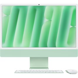 Apple iMac 24inch 4.5K Retina M4 chip 10core CPU 10core GPU 24GB 512GB SSD Verde Precio: 2331.49999984. SKU: B1G8NEWPG7
