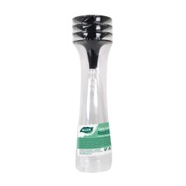 Set de 4 Copas Cava Pie Negro 150 cc - Algon (24 Cajas) Set de 4 Copas Cava Pie Negro 150 cc - Algon (24 Cajas)