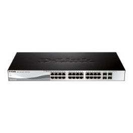 D-Link DGS-1210-28 Switch Gestionable WebSmart 24 Puertos Gigabit Ethernet 10/100/1000 Base-T Montable en Rack 19 Pulgadas Precio: 218.49999952. SKU: B1GCYNCCNN