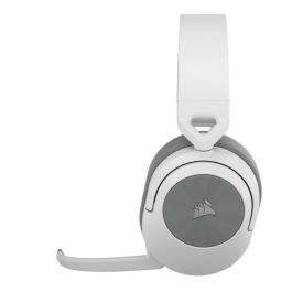 Corsair HS55 CA-9011281-EU Auriculares Gaming Inalámbricos Blanco - Sonido Surround 7.1, Bluetooth, 24h Batería, Diadema Ajustable, Micrófono Integrado