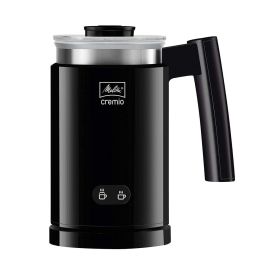 Melitta 1014-02 Cremio II Espumador de leche Inalámbrico 450W para espuma caliente o fría 150ml Negro