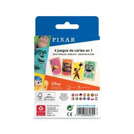 Fournier Juego De Cartas 4 En 1 Pixar Classic 10027508 +4 Años Español