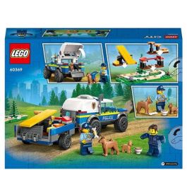 Lego Juego de Construcción City Entrenamiento Móvil Perros Policía 197 piezas, +5 años