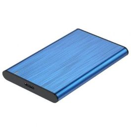 Aisens Caja Externa 2.5" Ase-2525Blu USB 3.0-USB3.1 GEN1 Azul para Discos Duros SATA hasta 9.5mm