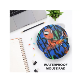 Wondee Alfombrilla Ratón Spiderman Ergonómica de Gel Reposamuñecas Antideslizante 250x230 mm