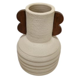 DKD Home Decor Jarron Urban de Terracota y Mango Crudo Marron con Asas 23 x 32 x 23 cm DKD Home Decor Jarron Urban de Terracota y Mango Crudo Marron con Asas 23 x 32 x 23 cm Precio: 29.49999965. SKU: B1FR4KM7JK