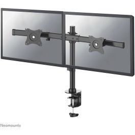 Neomounts FPMA-DCB100DBLACK Soporte de Escritorio Doble para 2 Monitores 10-27" hasta 10kg por Pantalla, Inclinable y Giratorio, Negro Precio: 77.78999976. SKU: B1KGRBA9HE