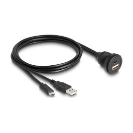 DeLOCK Cable USB 2.0 USB Tipo-A macho a USB Type-C macho 1 m - Negro - Para integración y transferencia de datos Precio: 34.50000037. SKU: B12XTN65W3