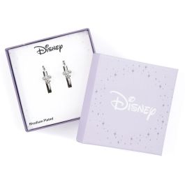 PEERS HARDY Pendientes de Aro Minnie Mouse Disney de plata con piedras de colores