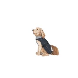 Dog Gone Smart Chubasquero para Perro Acacia Negro 45 cm con Cuello Retrorreflectante Meteor y Tecnología Repelz-It Anti-Manchas Dog Gone Smart Chubasquero para Perro Acacia Negro 45 cm con Cuello Retrorreflectante Meteor y Tecnología Repelz-It Anti-Manchas