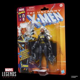 HASBRO Figura Articulada Tormenta The Uncanny X-Men Marvel Comic 15cm con 4 Accesorios y Capa de Tela
