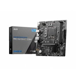 MSI 911-7D48-007 Placa Base PRO H610M-E DDR4 Intel H610 LGA 1700 Micro ATX para PC Precio: 77.59000007. SKU: S5622611