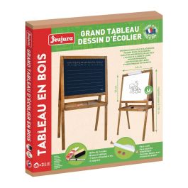 Jeujura Pizarra Grande Doble Cara Magnética para Tiza y Rotulador con Accesorios para Dibujo de Escolares +3 años Precio: 86.49999963. SKU: S7163523