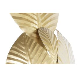 Lampara Aplique Tropical DKD Home Decor Dorado 14 x 58 x 37 cm