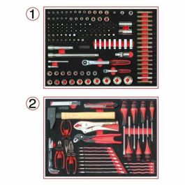 Ks Tools 714.0184 Juego de Herramientas con 2 Cajones para Carro - 184 Piezas Precio: 438.49999974. SKU: B16EBX2XYF