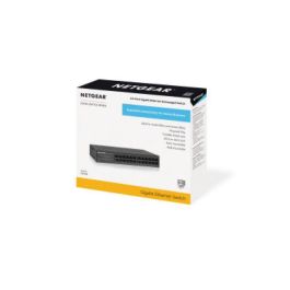 Netgear GS324v2 Switch No Gestionado 24 Puertos Gigabit Ethernet Montaje en Rack/Pared