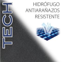 Ferplast FER1711810967878 Colchón para perros TENDER TECH Negro 61x46x5 cm con Funda Desenfundable