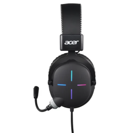 Acer NHW200 Auriculares Alámbrico Diadema Juego Negro