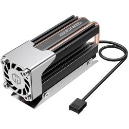 GrauGear Disipador SSD M.2 NVMe con Ventilador PWM, para unidad de estado sólido, Negro/Plata Precio: 44.5000006. SKU: B13C4KKYKH