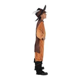 Disfraz gato con botas sombrero, máscara, capa, mono, cinturón, cola y polainas talla 10-12 y Disfraz gato con botas sombrero, máscara, capa, mono, cinturón, cola y polainas talla 10-12 y