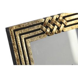 DKD Home Decor Marco de Fotos Neoclásico de Resina Dorado para Fotos 13x18 cm - 17x22x1.5 cm