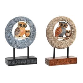 Figura Boho DKD Home Decor Beige Azul 6 x 25.5 x 16.5 cm (2 Unidades) Precio: 43.49999973. SKU: S3039661