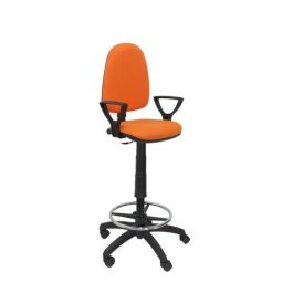 Taburete Piqueras Y Crespo Ayna Brazos Fijos Ergomico Mecanismo De Contacto Permanente Regulable En Altura Y Aro Reposapies Asiento Y Respaldo Tapizados Bali Naranja Precio: 223.98999942. SKU: S5702399