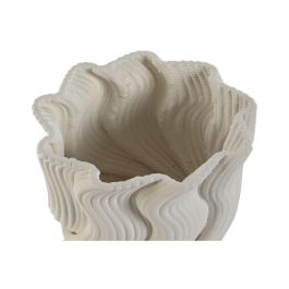 Jarron Moderno DKD Home Decor Blanco 14 x 19 x 14 cm