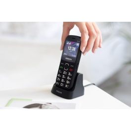 MAXCOM Teléfono Móvil 4G Senior con Base de Carga