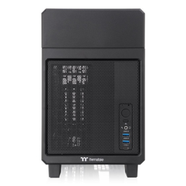 Thermaltake TR100 Caja Mini Tower PC Negra, Soporte SFX/SFX-L, Radiador hasta 280mm, Bahías 2.5" SSD/HDD Precio: 136.49999957. SKU: B1KJT3BQZ4