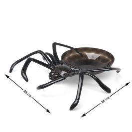 Bandeja Decorativa Halloween en Forma de Araña Negra - Ideal para Dulces y Aperitivos - 24x23x6 cm Precio: 1.5900005. SKU: B1DBSRM3JE